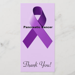 Carte De Remerciements Cancer pancréatique