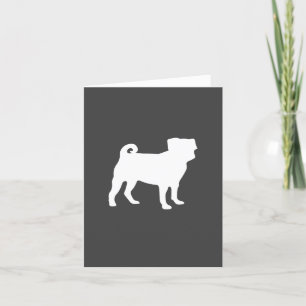 Carte De Remerciements Carlin Chien Baby shower Thème Chien Chiot Neutre 
