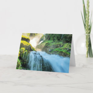 Carte De Remerciements Cascades de Giessbach, Suisse