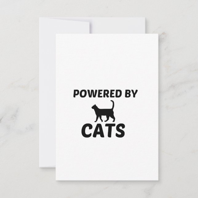 CARTE DE REMERCIEMENTS CATS POWERES (Devant)