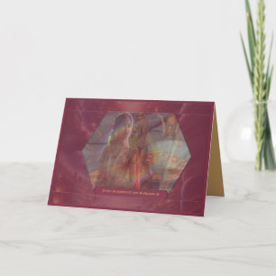 Carte De Remerciements Célébration de l'Afrique mère