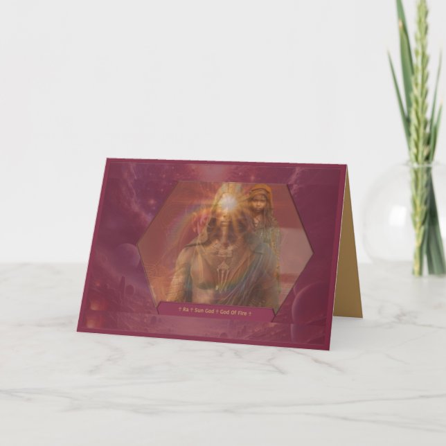 Carte De Remerciements Célébration de l'Afrique mère (Devant)