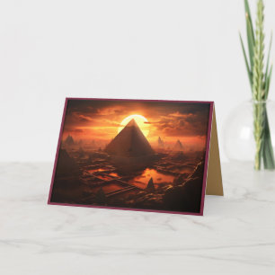 Carte De Remerciements Célébration de l'Afrique mère