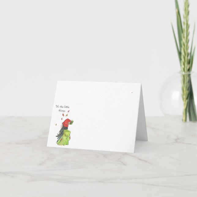 Carte De Remerciements C'est les petites choses (Devant)