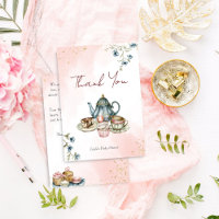 C'est l'heure du tea baby shower tea party