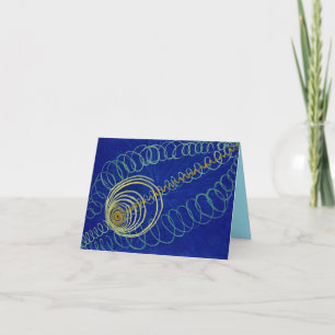 Carte De Remerciements Chaos Primordial par Hilma af Klint