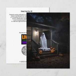 Carte De Remerciements Chasse aux fantômes no 09