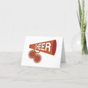 Carte De Remerciements Cheer