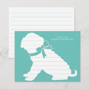 Carte De Remerciements Chien Shar Pei Chien Chien Puppy