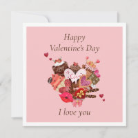 Chocolat Heureuse Sainte-Valentin
