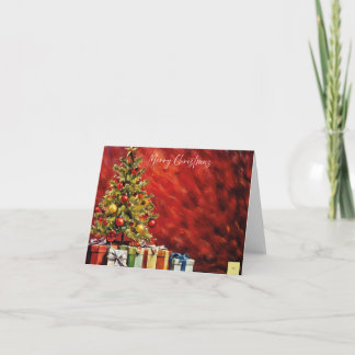Carte De Remerciements Christmas greeting card