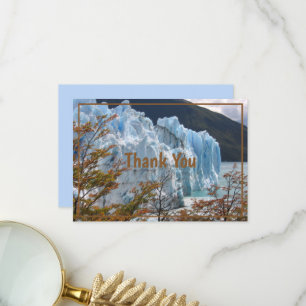 Carte De Remerciements Chute au glacier Perito Moreno, Argentine