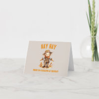 Chute Scarecrow mignon Anniversaire