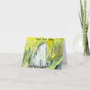 Carte De Remerciements Chutes de crabtree