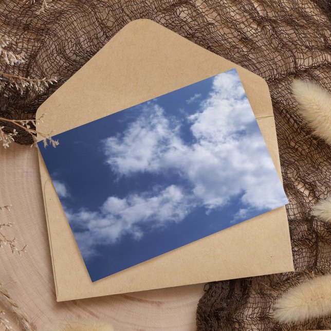 Carte De Remerciements Ciel (Créateur téléchargé)