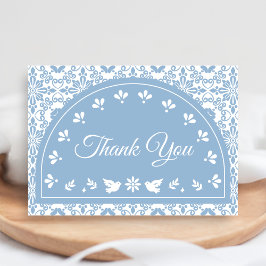 Carte De Remerciements Cielito Lindo Papel Picado Baby Shower
