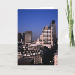 Carte De Remerciements City of London Skyline