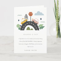 Cityscape Véhicules Urbains Baby shower routier
