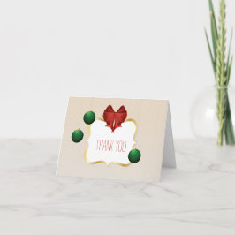 Carte De Remerciements Classy and customizable striped pattern