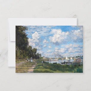 Carte De Remerciements Claude Monet - Le Bassin d'Argenteuil