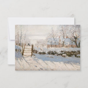 Carte De Remerciements Claude Monet - Le Magpie