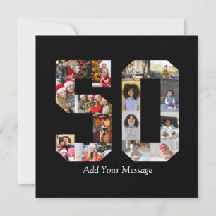 Carte De Remerciements Collage photo numéro 50