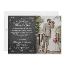Collection de Mariages Ornate Chalkboard
