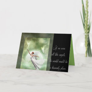 Carte De Remerciements Comme des anges