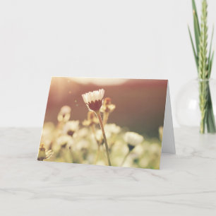 Carte De Remerciements Condolence sympathie fleur de chagrin dans la cart