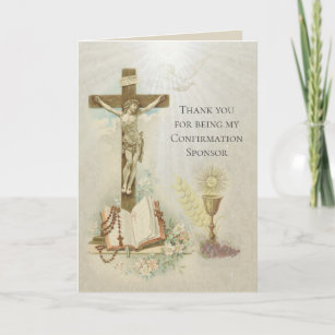 Cartes De Vœux Confirmation Catholique Zazzle Ch