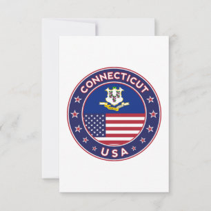 Carte De Remerciements Connecticut