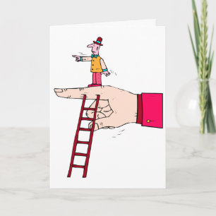 Carte de remerciements contemporain