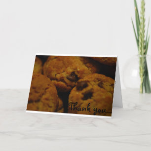 Carte De Remerciements Cookies