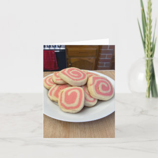 Carte De Remerciements Cookies Pinwheel