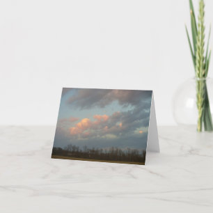 Carte De Remerciements Coucher du soleil au-dessus de Scuttlehole