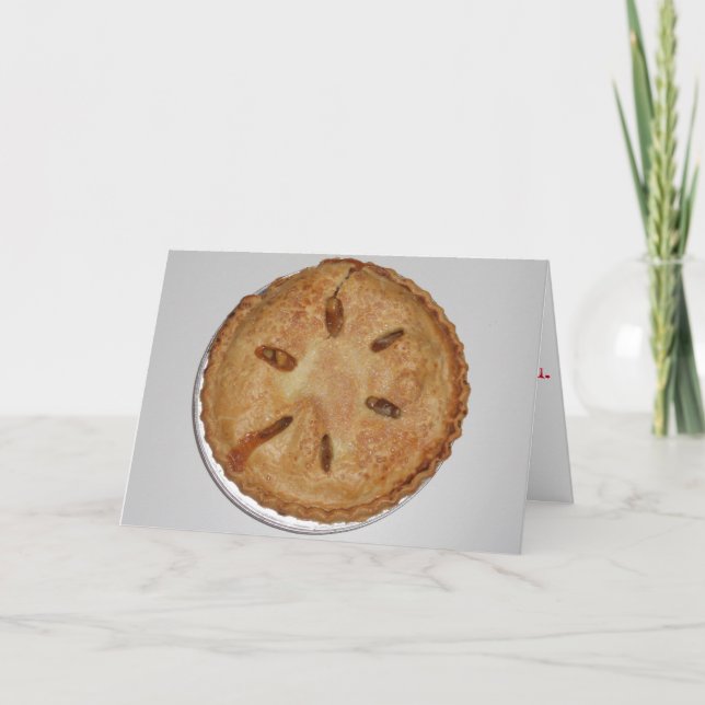 carte de remerciements "Country Apple Pie" (Devant)