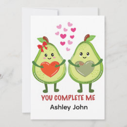 Carte De Remerciements Couple de avocats Kawaii Tu me complètes 