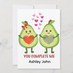 Carte De Remerciements Couple de avocats Kawaii Tu me complètes 