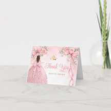 Couronne de robe à ruban rose pour Quinceañera