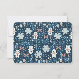 Carte De Remerciements Coussin de jet de fête fantaisiste et cosy
