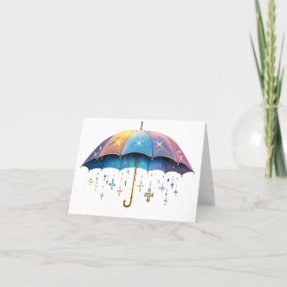 Carte De Remerciements Couvert par la foi