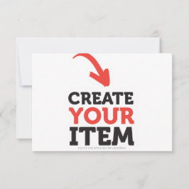 Carte De Remerciements CREATE-YOUR-OWN DIY Custom upload your design