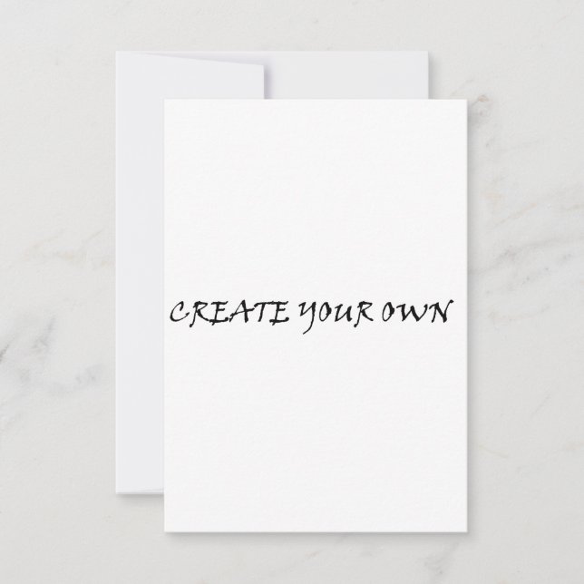 Carte De Remerciements Créez les vôtres (Devant)