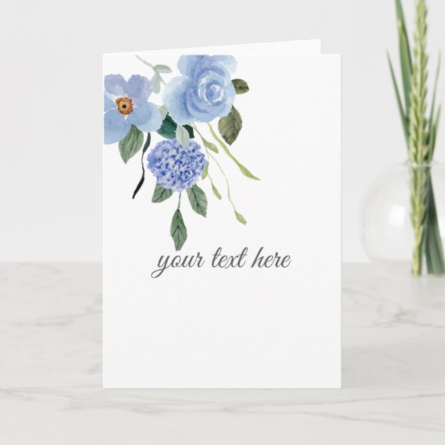 Carte De Remerciements Créez Votre Propre Design Sur Mesure (Devant)