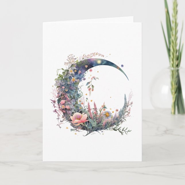 Carte De Remerciements Crescent Moon #2 (Devant)