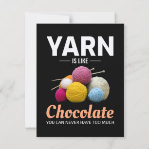 Carte De Remerciements Crocheting crochet Chocolate Knitting crochet