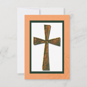 Carte De Remerciements Croix des félicitations pour l'organisation du dia