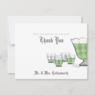 Carte de remerciements Crystal Punch Bowl