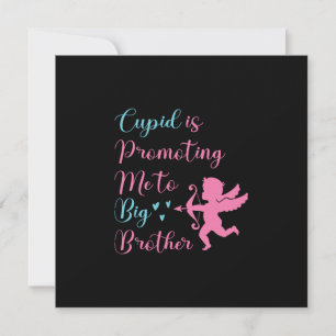 Carte De Remerciements Cupid Me Promet À Big Brother Valentine