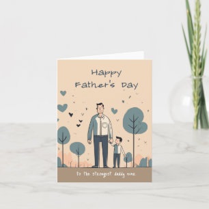Carte De Remerciements Daddies : Les arbres de notre vie Fête des pères
